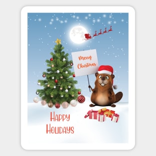 Happy Holidays Sticker